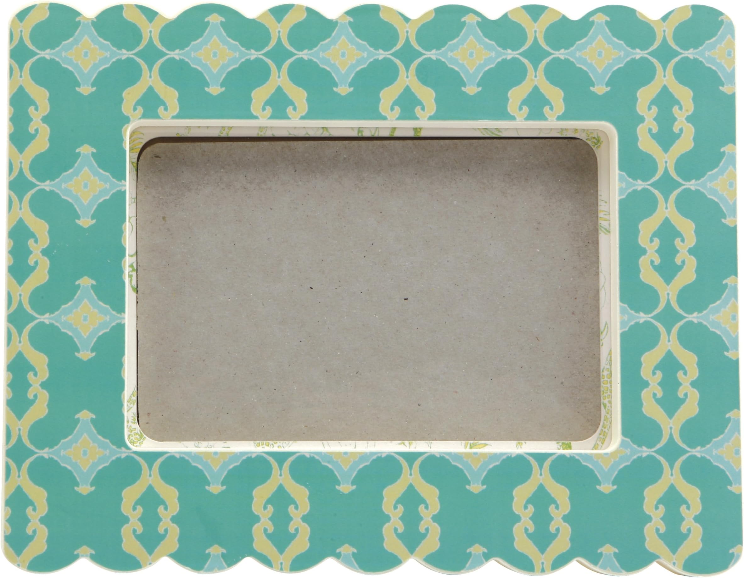 Cid Pear Baby Photo Frame, Aqua Trellis (Discontinued by Manufacturer)