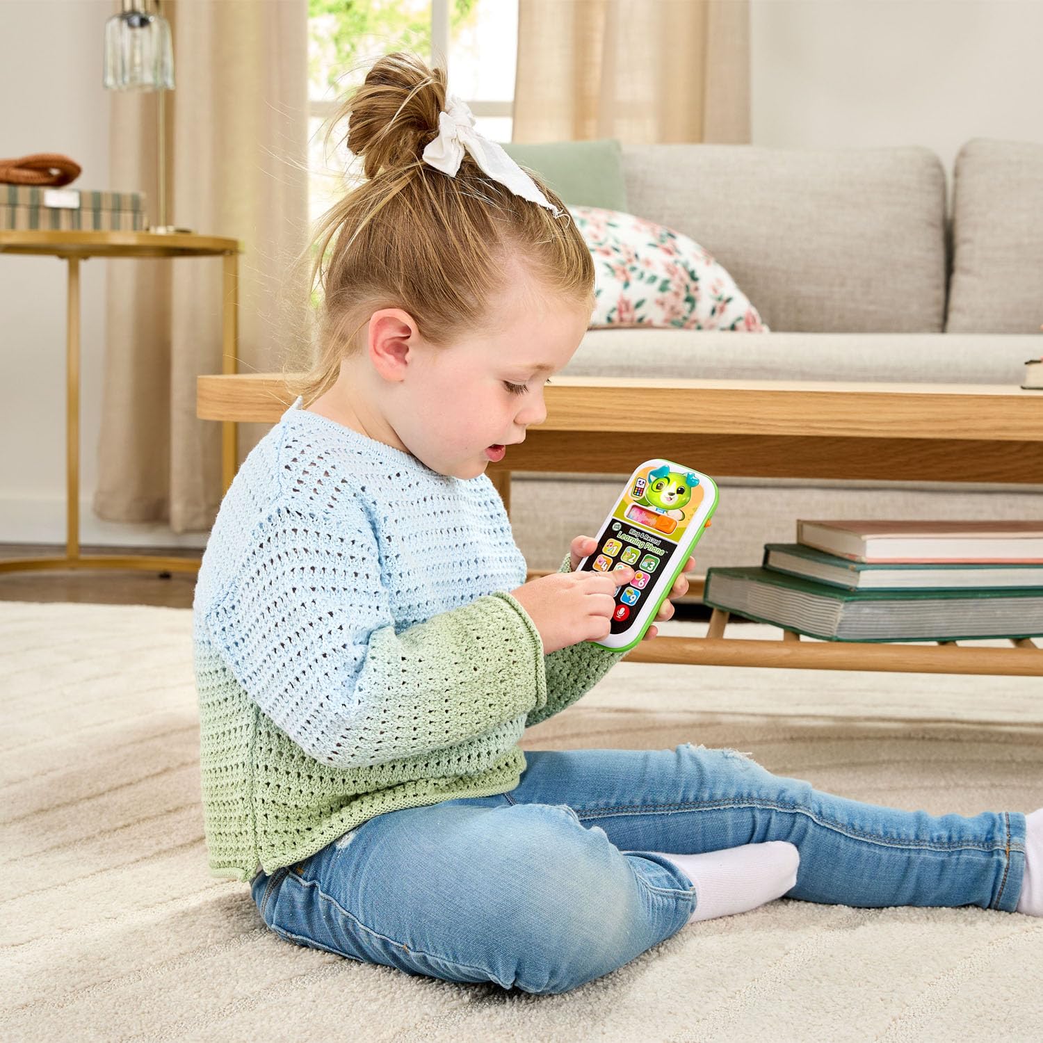 LeapFrog Telefono per imparare ad anello e registrare, giocattolo per bambini