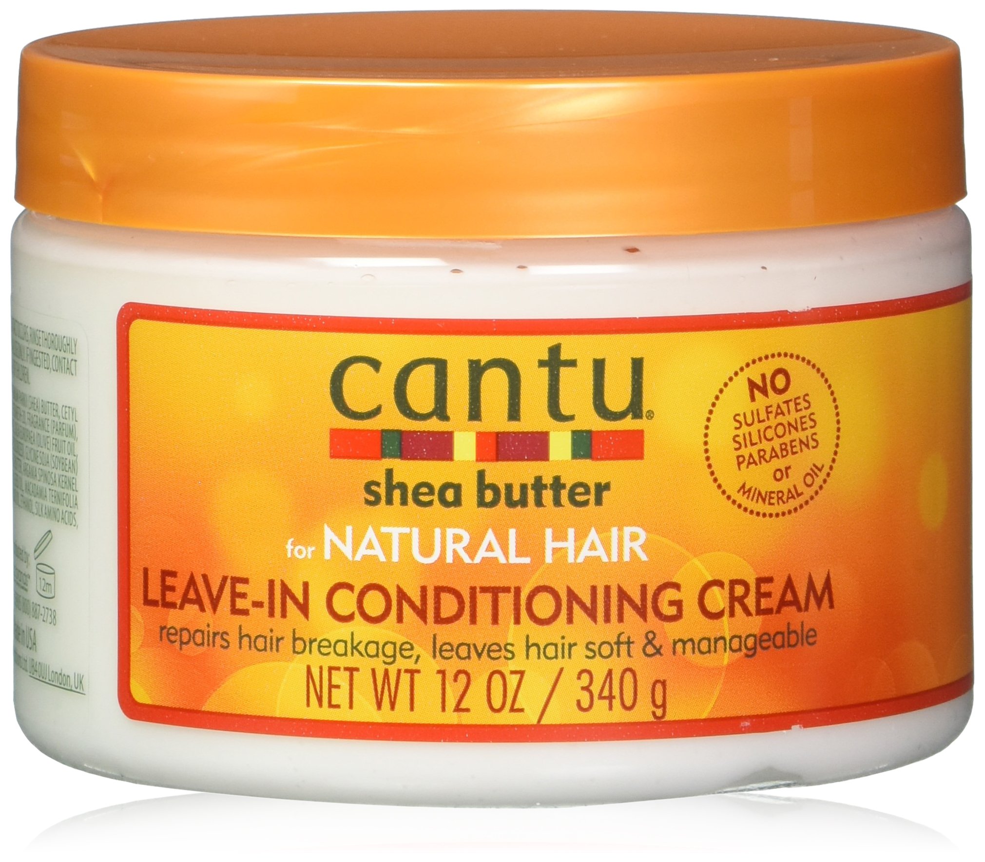 Cantu U/S/H/ S/B Coco Cur Size 12z U/S/H/ Shea Butter Coconut Curling Cream 12z
