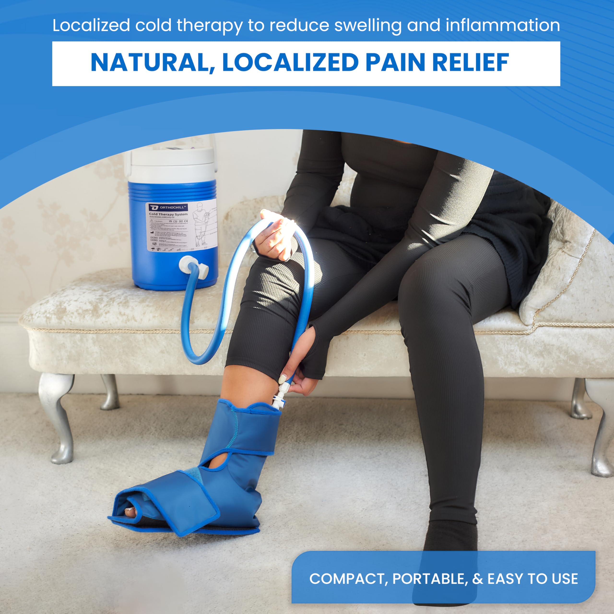 Cryo Cuff With Cooler - Cold Therapy System