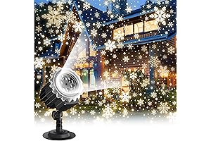 Christmas Snowflake Light Projector