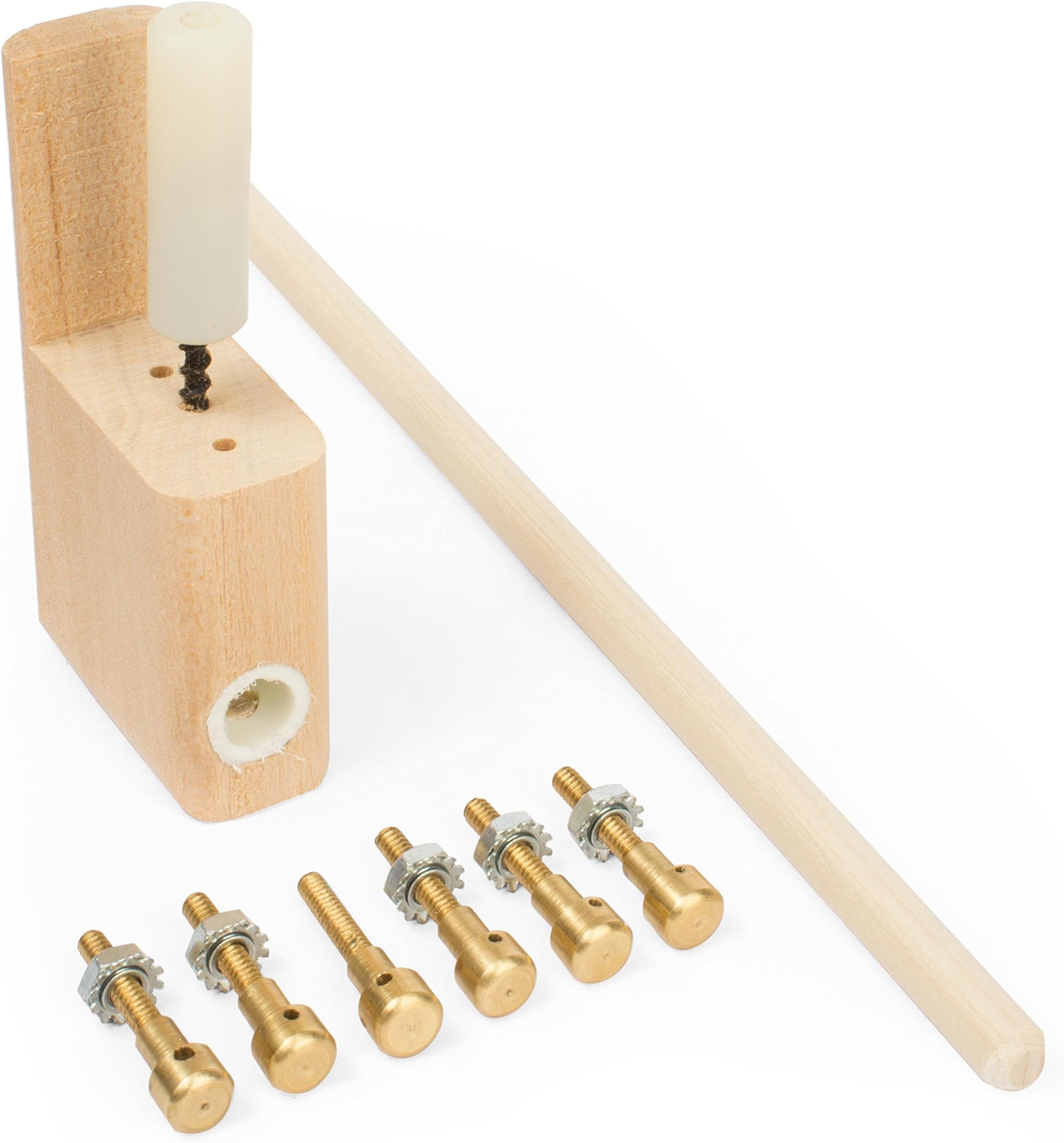 JLD Bridge Doctor, Brass Pin Mount, for Flattening Bulging Guitar Soundboards