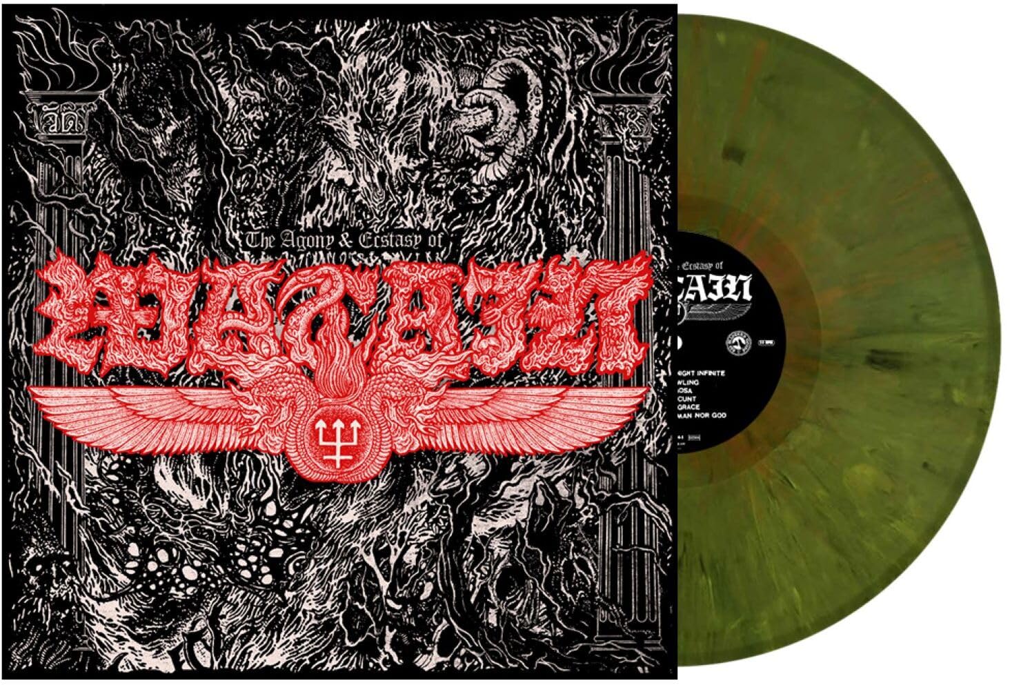 The Agony & Ecstasy of Watain - Green Marble