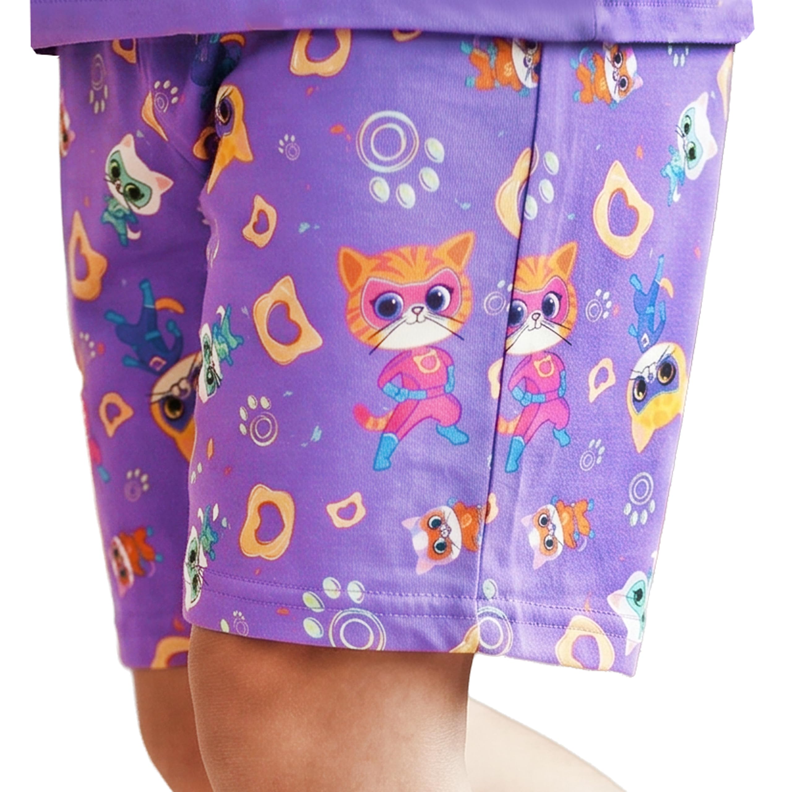 Disney SuperKitties Pigiama Bambina A Manica Lunga, Set Pigiami Ragazza, Pigiama Bambino Adorabile