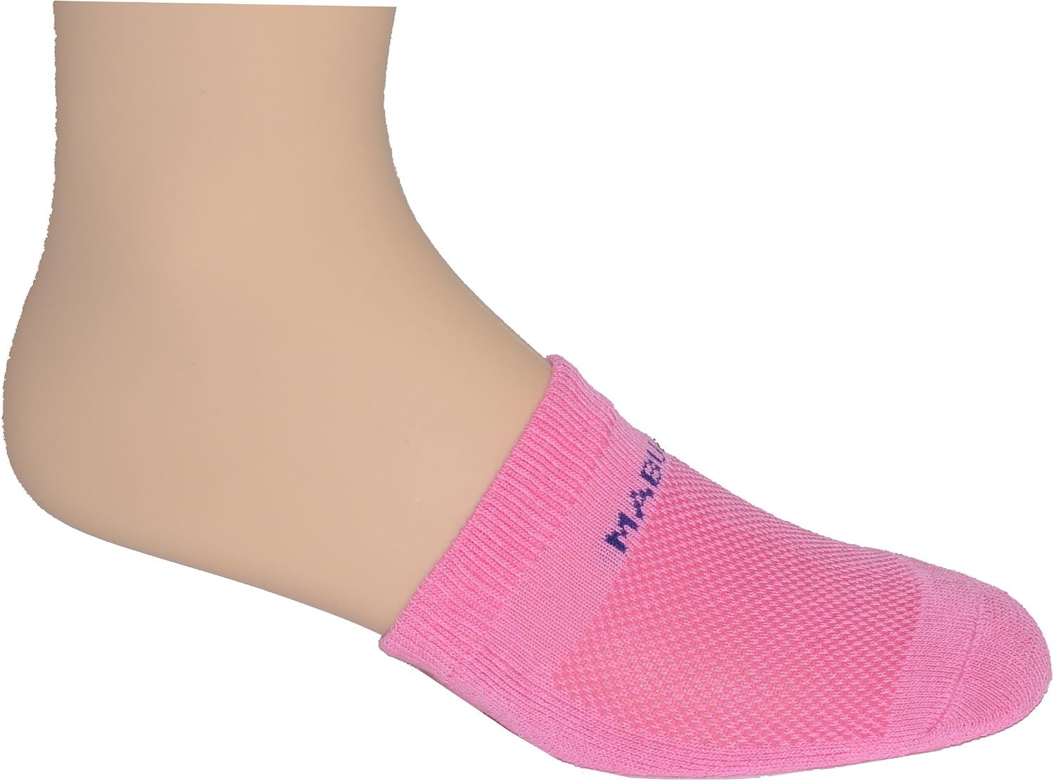 Mabua PINK Anti-slip Breathable Half Socks, 5 Pairs