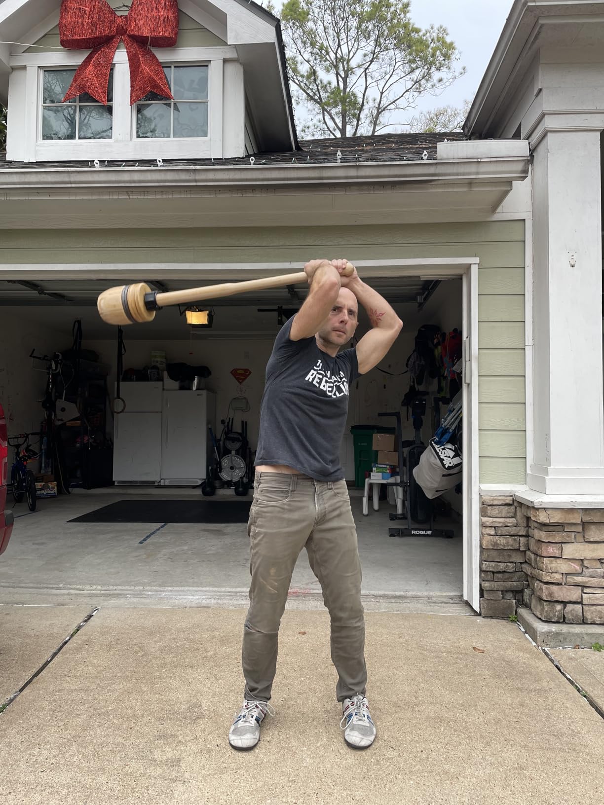 Dangerously Fit Adjustable Mace Bell Weight Plate Loaded