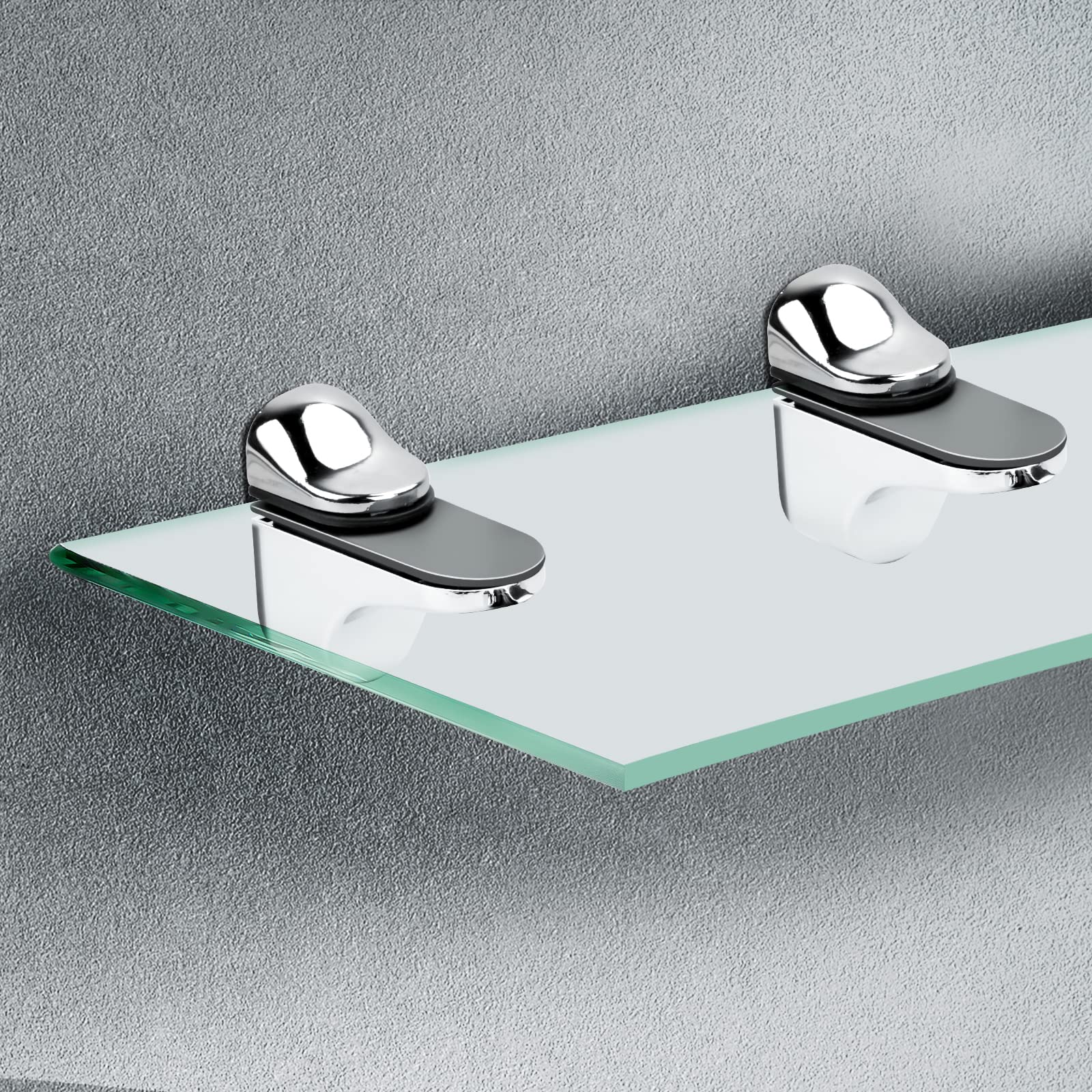 Support De Tablette - ZVD - Réglable - Alliage De Zinc Poli - Verre