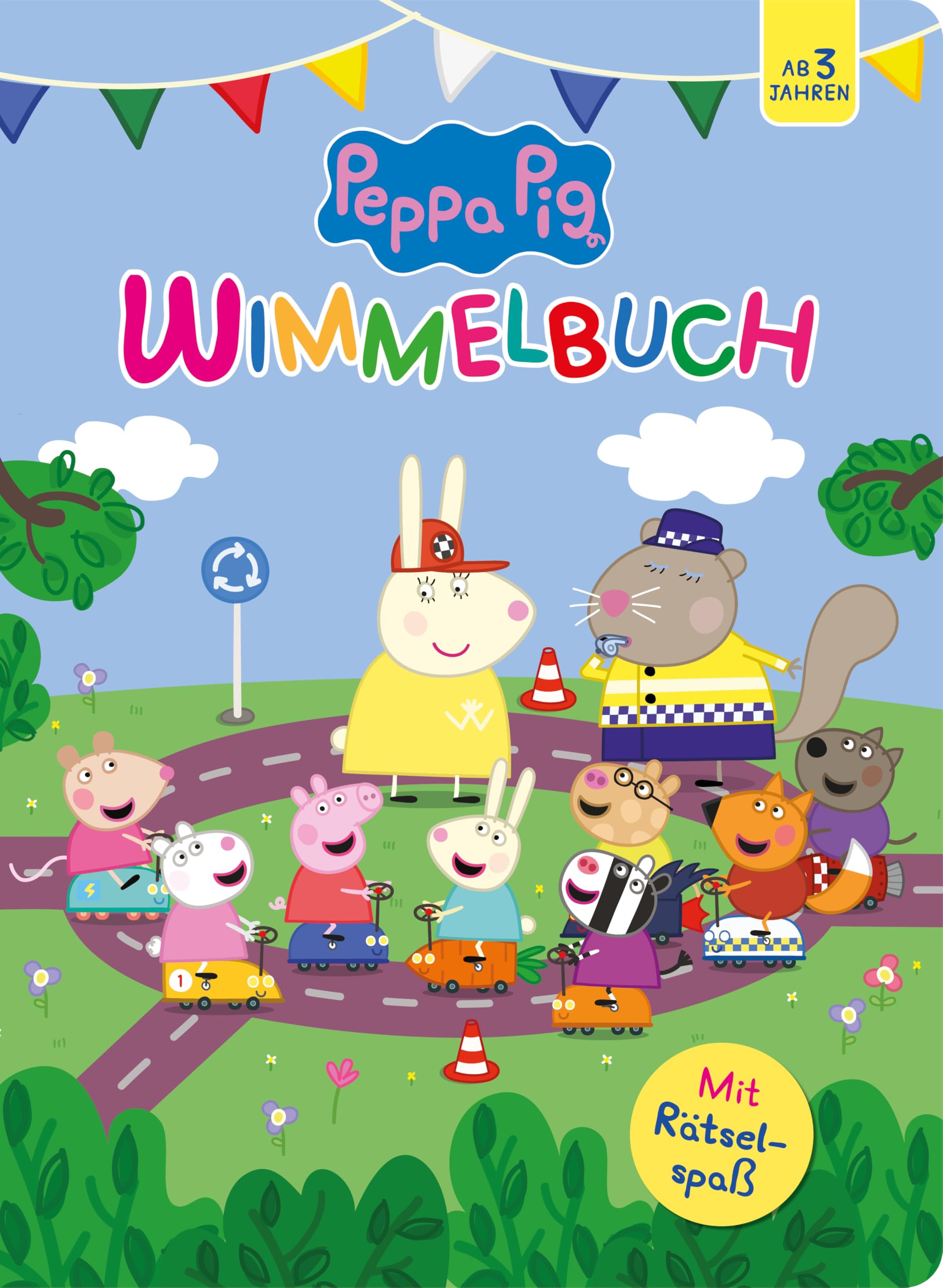 Wimmelbuch Peppa Pig: Mit Rätselspaß I Ab 3 Jahren