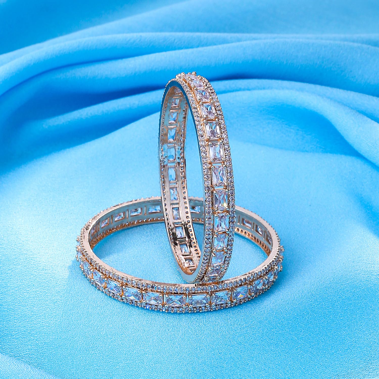 AD Stone Bangles for Women - Ideal Birthday or Anniversary Gift