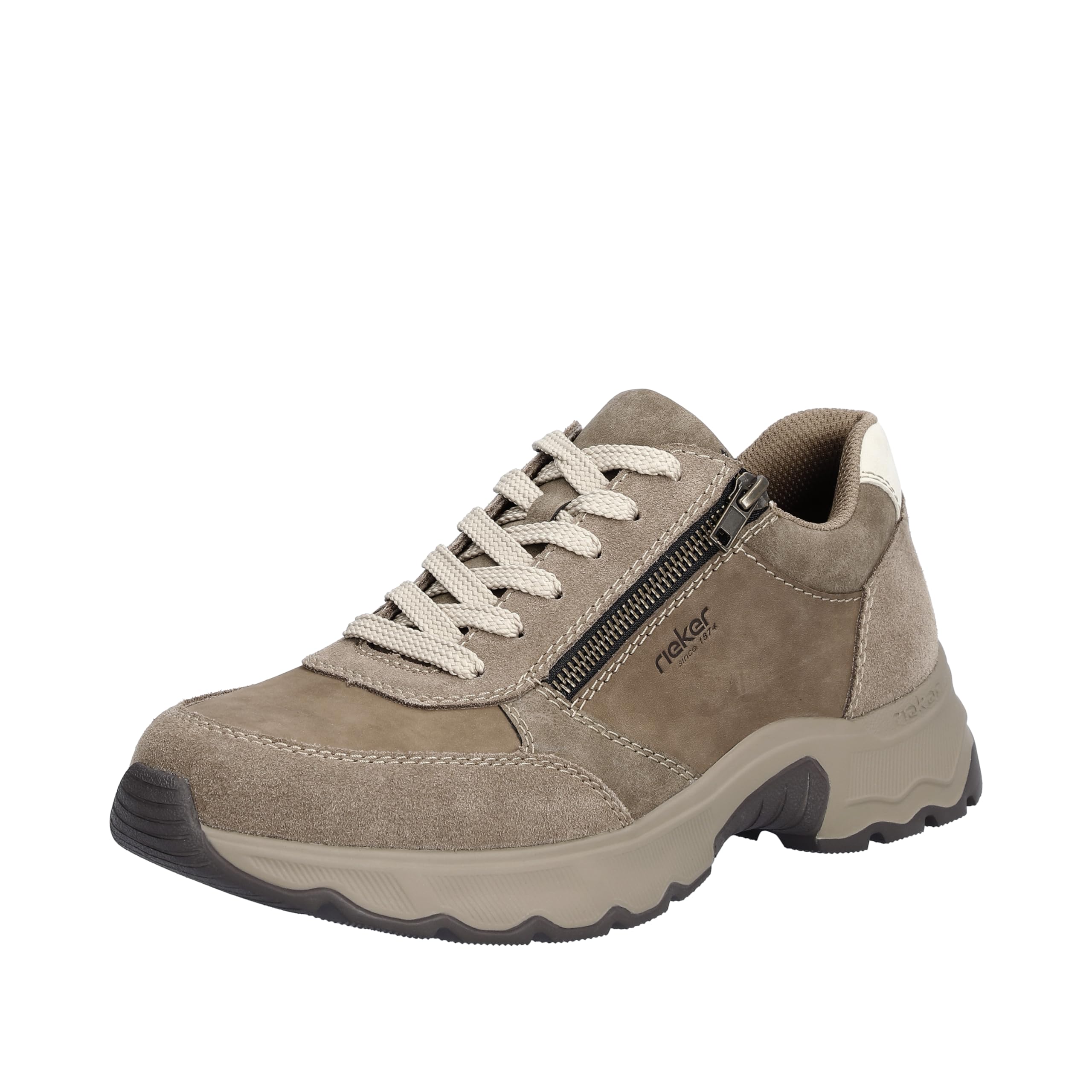 Rieker Men's 11400 Lace-Up Shoes, Brown, 43 EU Weit