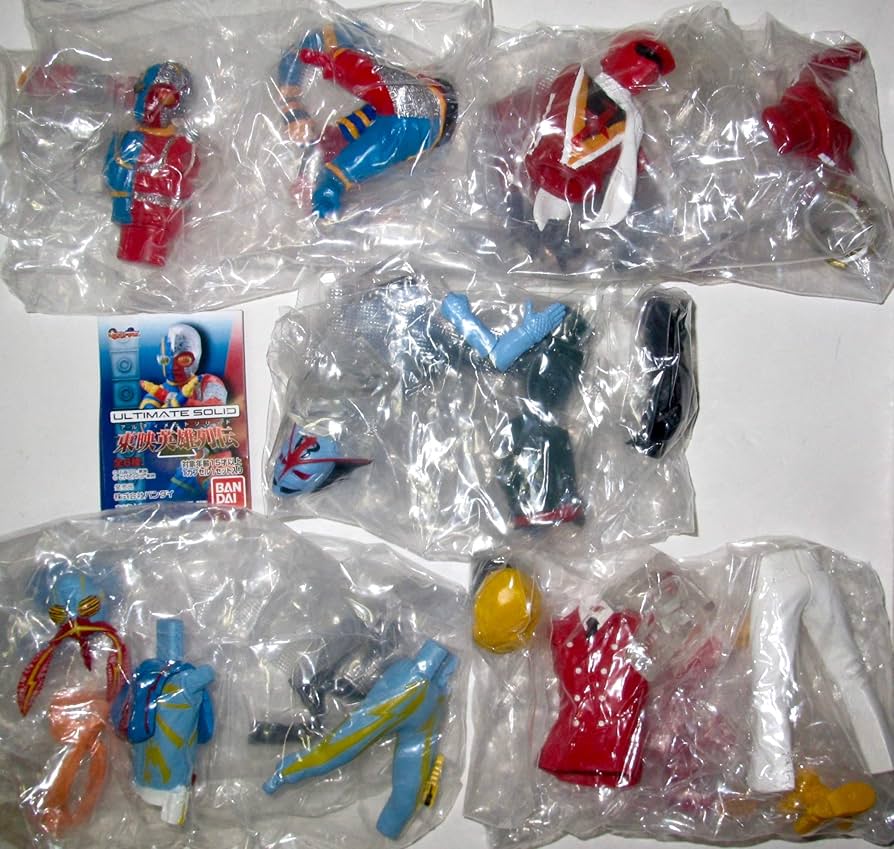 アルティメットソリッド 東映英雄列伝 全6種セット アルティメットソリッド 東映英雄列伝
