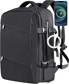 Carry On Backpack Extra Large Travel Backpack fits 17inch Laptop Flight Approved Carry On Bag for Men Women Luggage Daypack