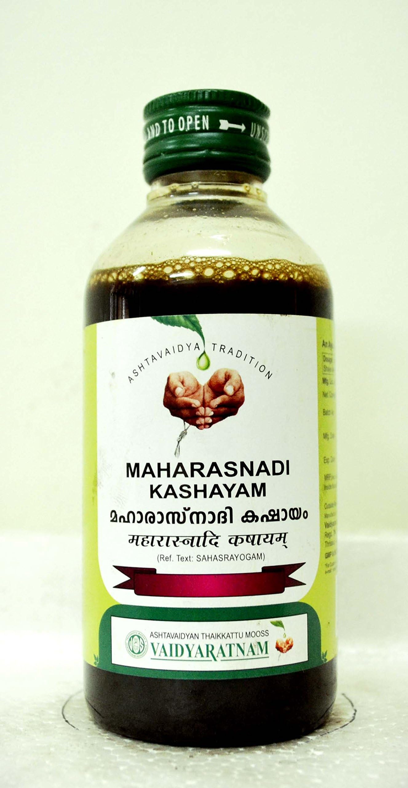 Vaidyaratnam Maharasnadi Kashayam - 200ml