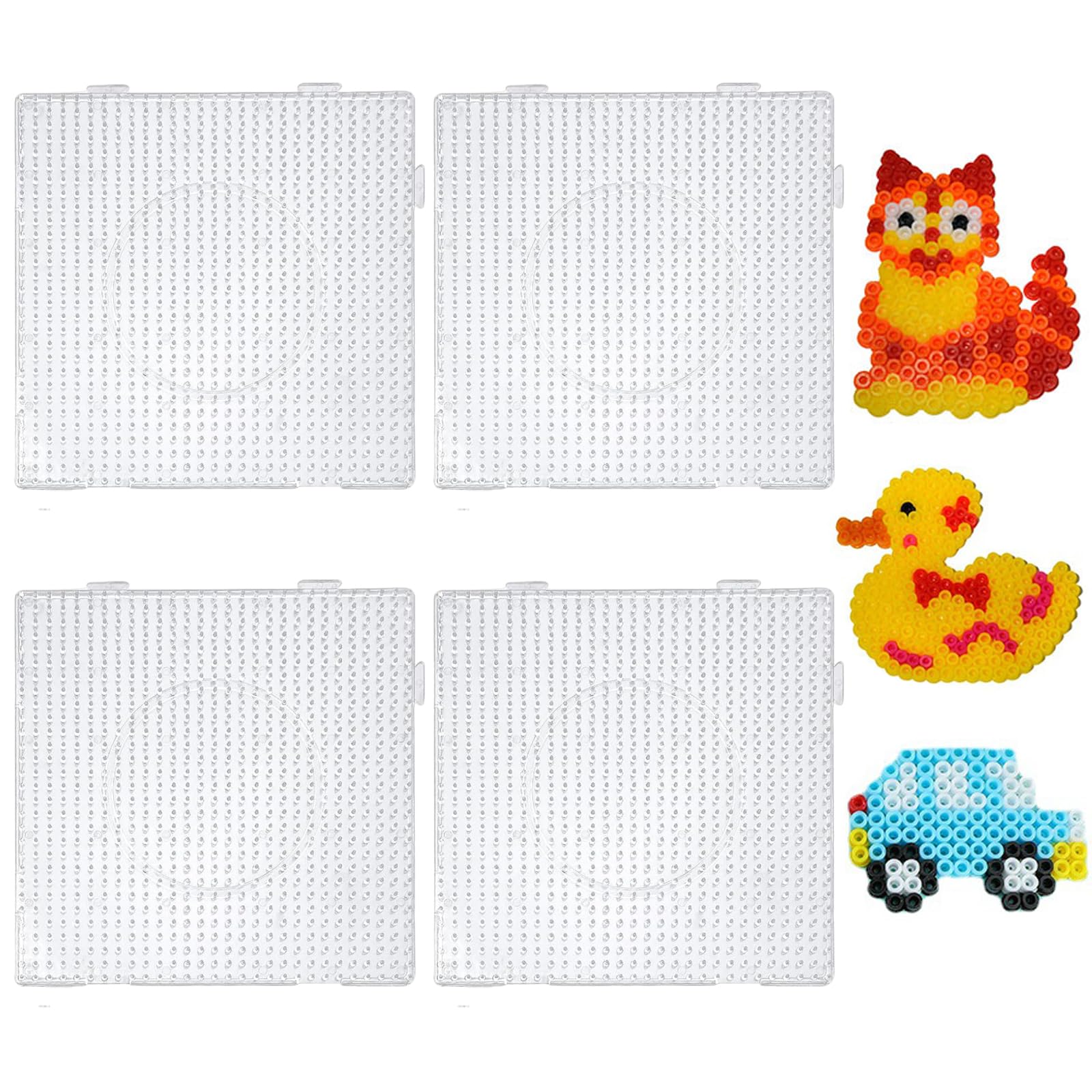 4Pcs Creative Beads Boards Sorting Game
