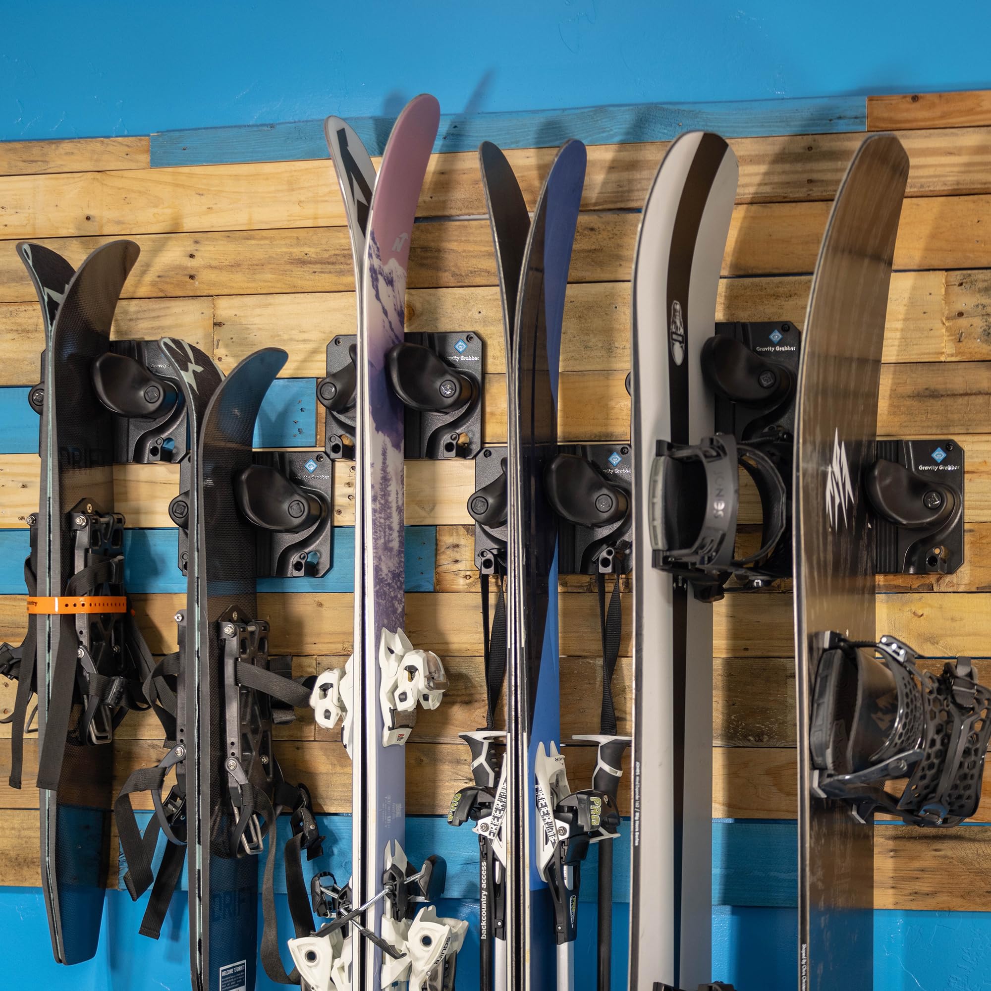 Gravity Grabber Ski Rack