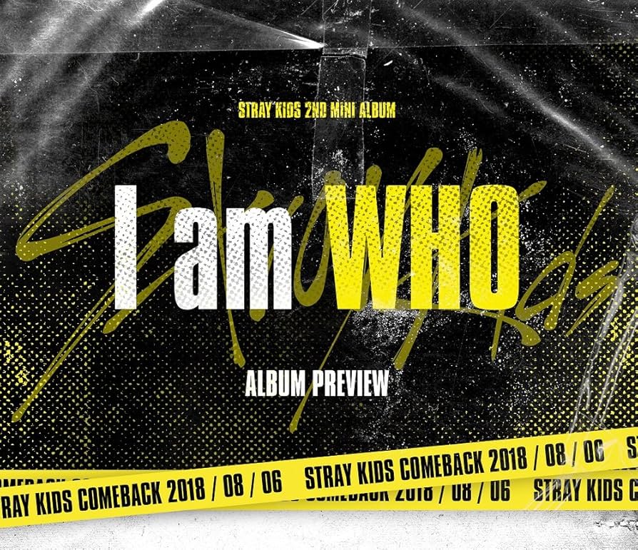 Stray Kids I Am Who [I Am Ver.] (2nd Mini Album) CD+PHOTOBOOK+3 Qr
