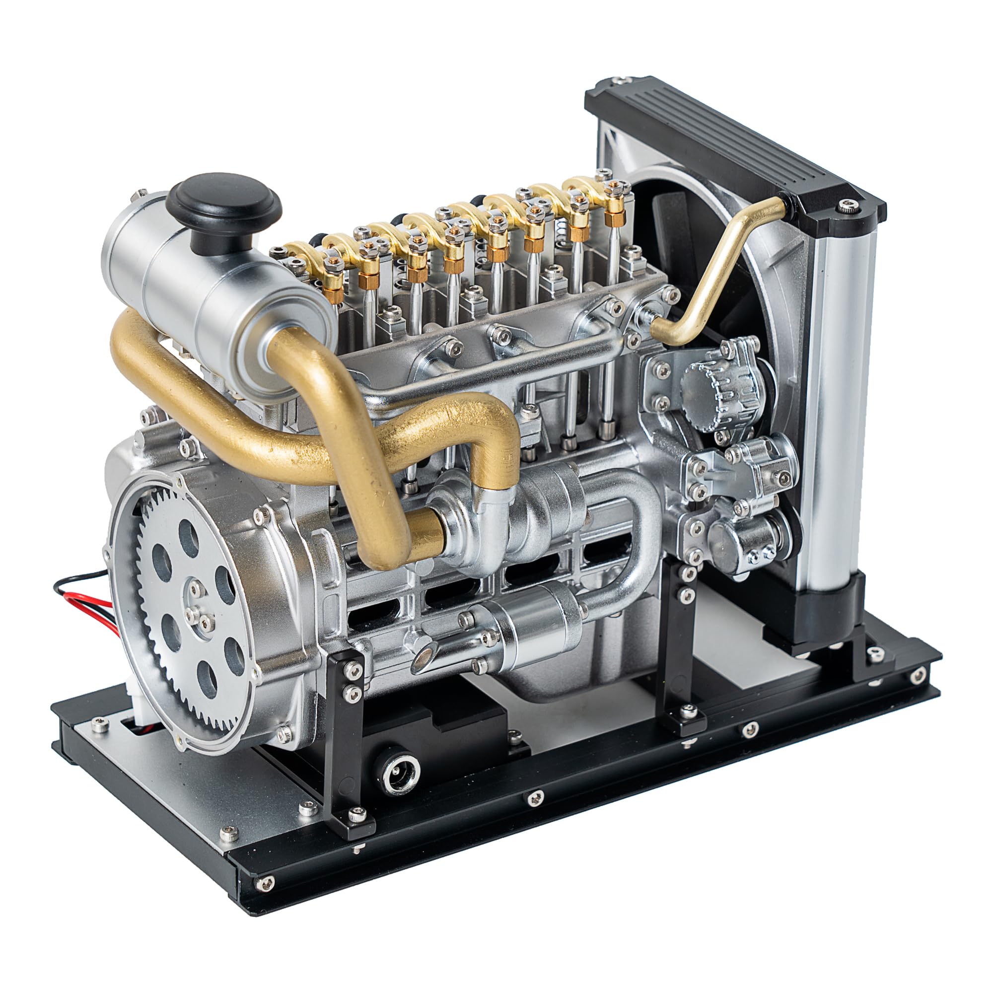 Amazon.co.jp: TECHING ミニディーゼルエンジンモデルキット OHV 4気筒