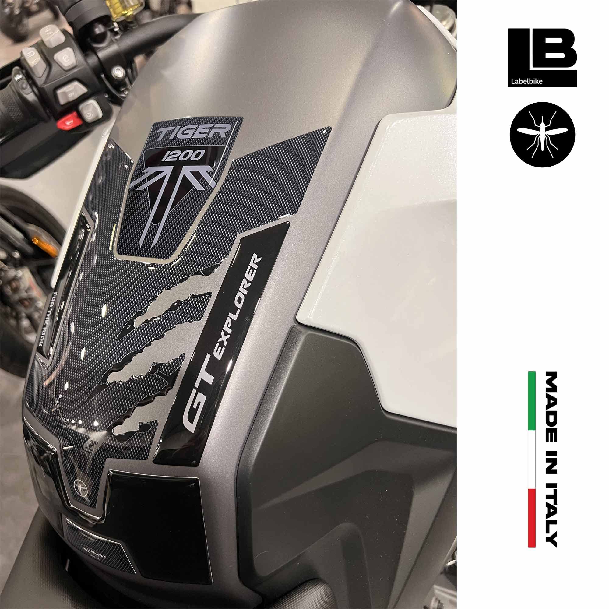 3D Effect Hars Tankpad Zelfklevend Tankpad Met 3D-effect Voor Suzuki Bandit GSF – Bescherm Je Tank Tegen Krassen! Zelfklevende Bescherming Hars 3D Effect
