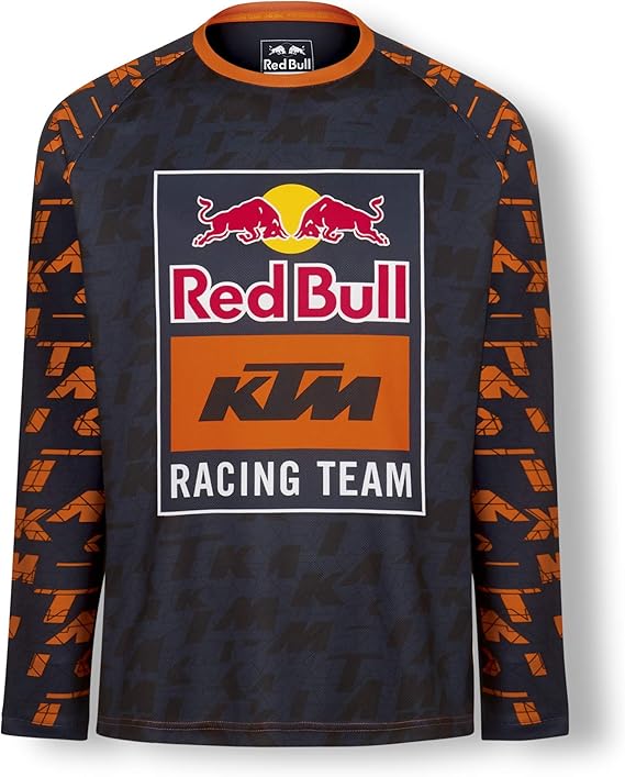 Red Bull KTM Mosaic Jersey, Blue Mens XXXLarge Shirt, KTM Racing Team Original Clothing