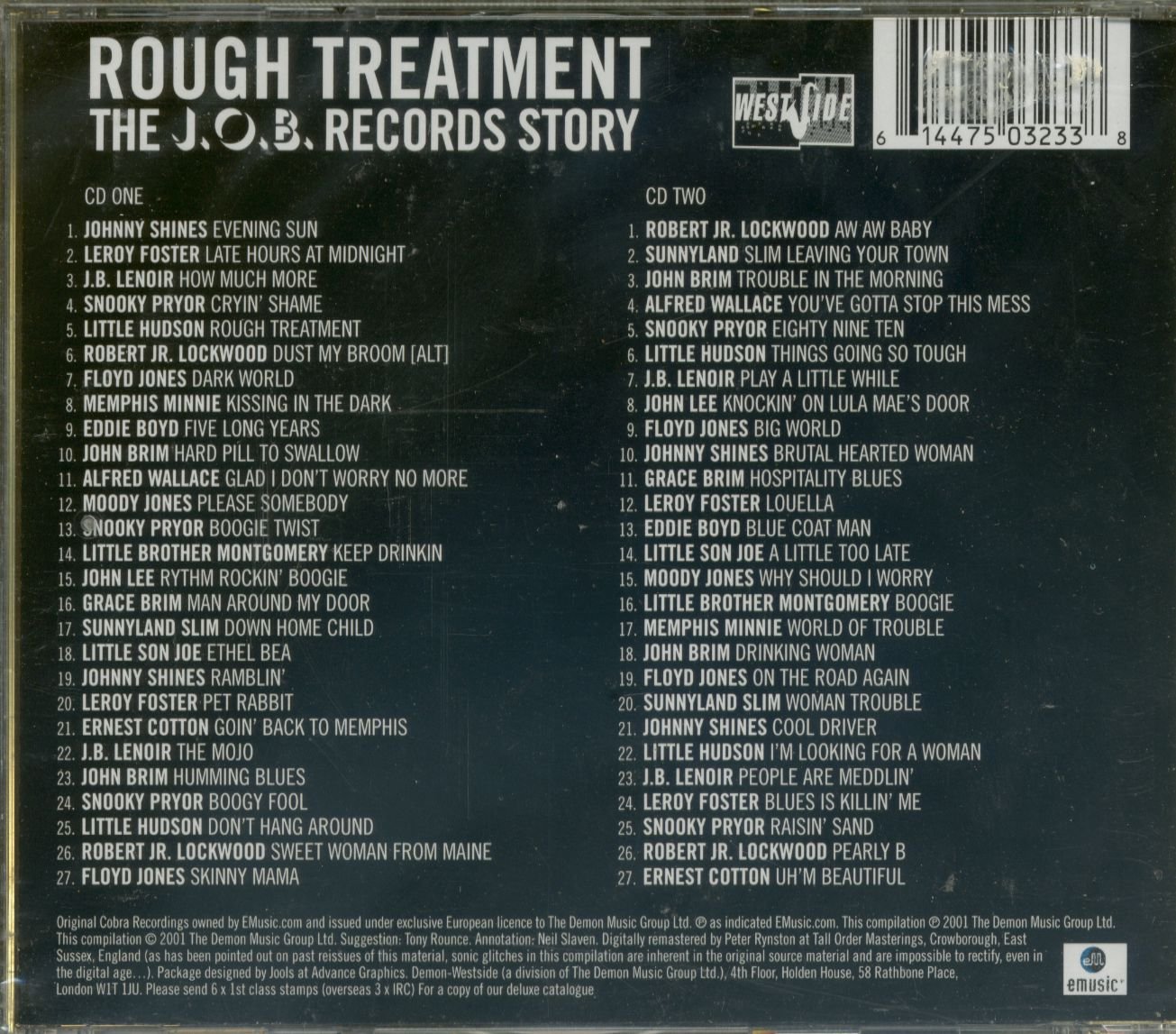 Rough Treatment: The Job Record
