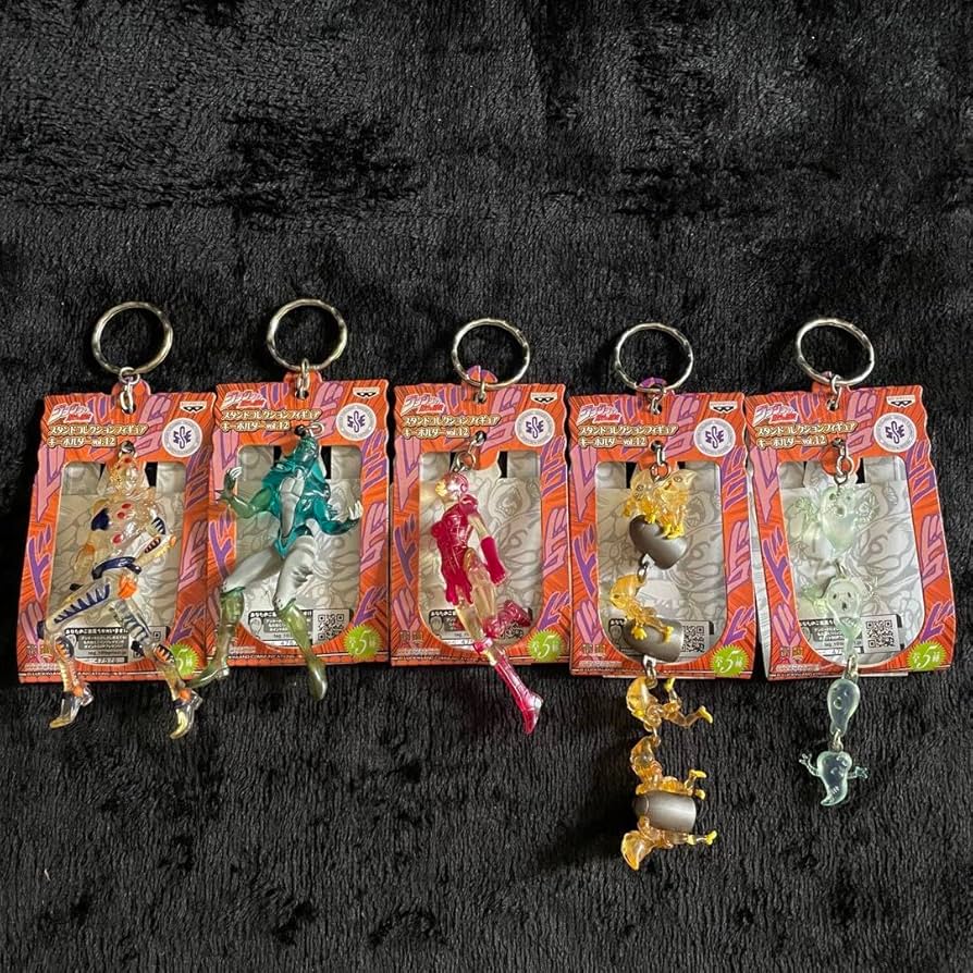 ジョジョの奇妙な冒険 スタンドフィギュアキーホルダー 第五部　コンプ品 Amazon.co.jp: ジョジョの奇妙な冒険 スタンドフィギュア