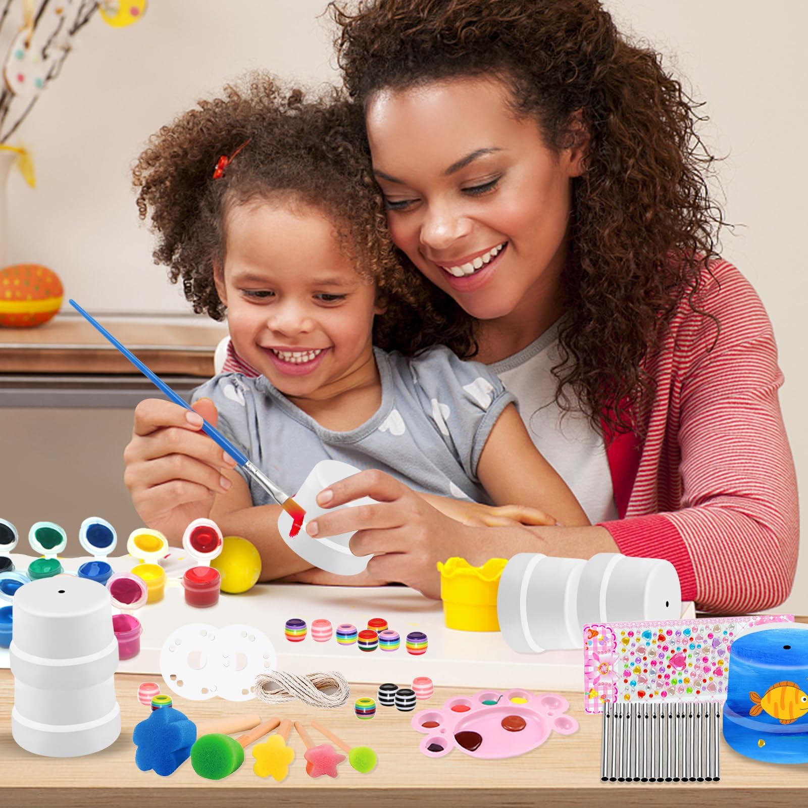 FAIRE UN KIT de Carillon éOlien - Arts et Artisanat pour les Enfants de FAIRE UN KIT de Carillon éOlien - Arts et Artisanat pour les Enfants de
