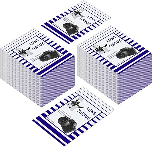 1000 piezas de papel de limpieza de lentes de tejido a granel para lentes de cámara, microscopios, pantallas de computadora, lupas, gafas, 20