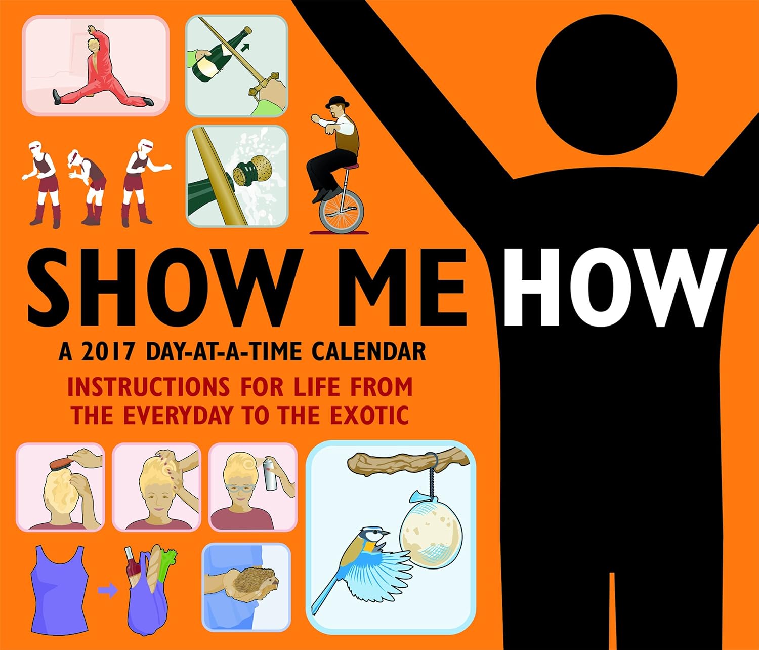 Trends International 2017 Day at a Time Box Calendar 6 125 x 5 25 x