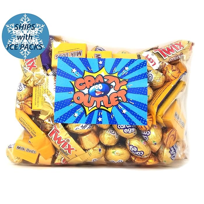 Buy Caramel Chocolate Candy Assortment - Twix Mini Bar, Cadbury Dark ...