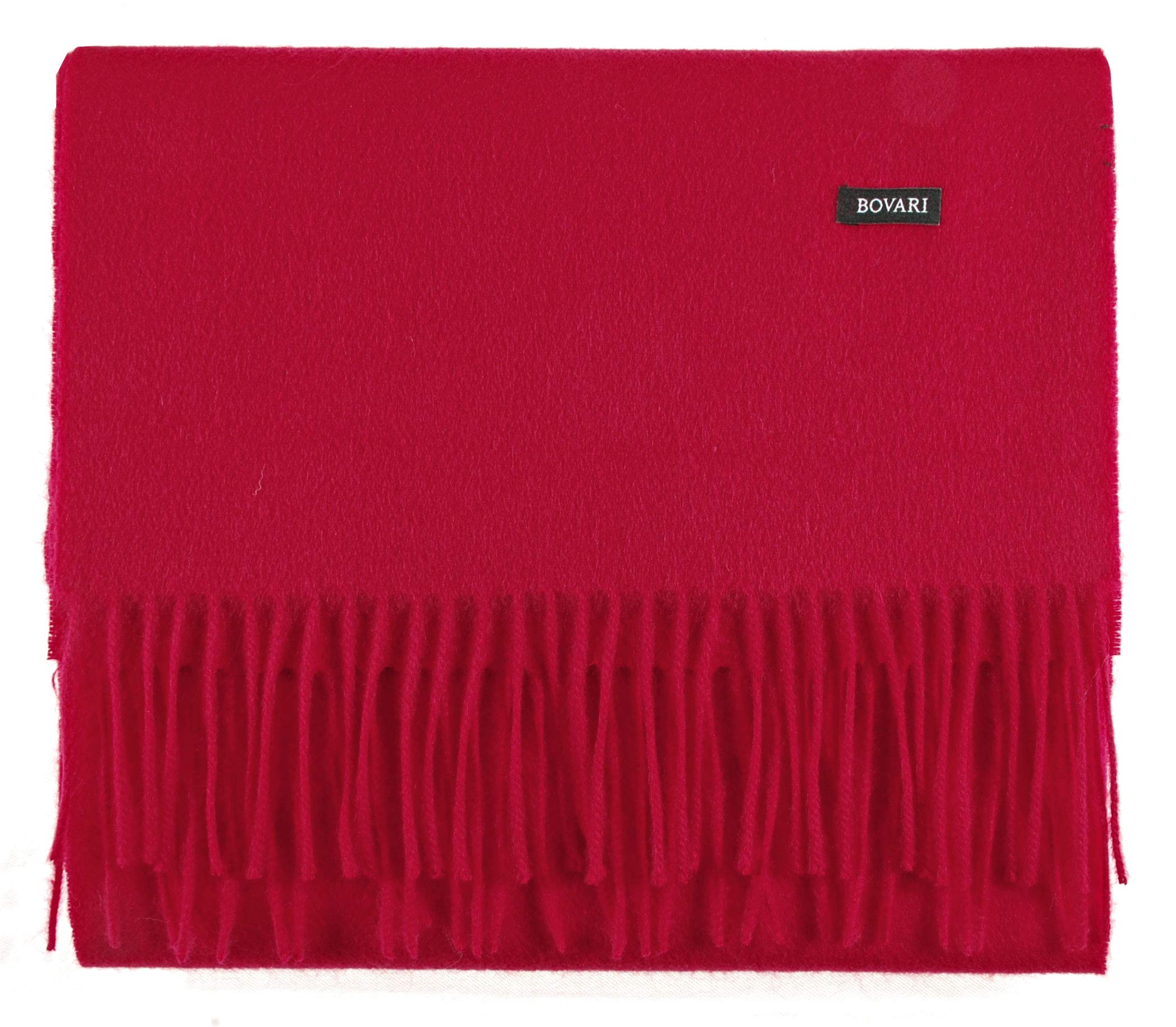 Bovari Kaschmir Schal Herren – 100% Kaschmir/Cashmere – Premium Qualität – 180 x 31 cm - viele Farben
