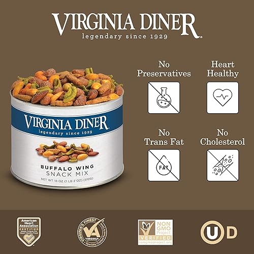 Miniatura 4 de Virginia Diner - Munch Madness Honey Cheddar Crunch Snack Mix, 28 onzas de barra de aperitivos favorita de tamaño compartido