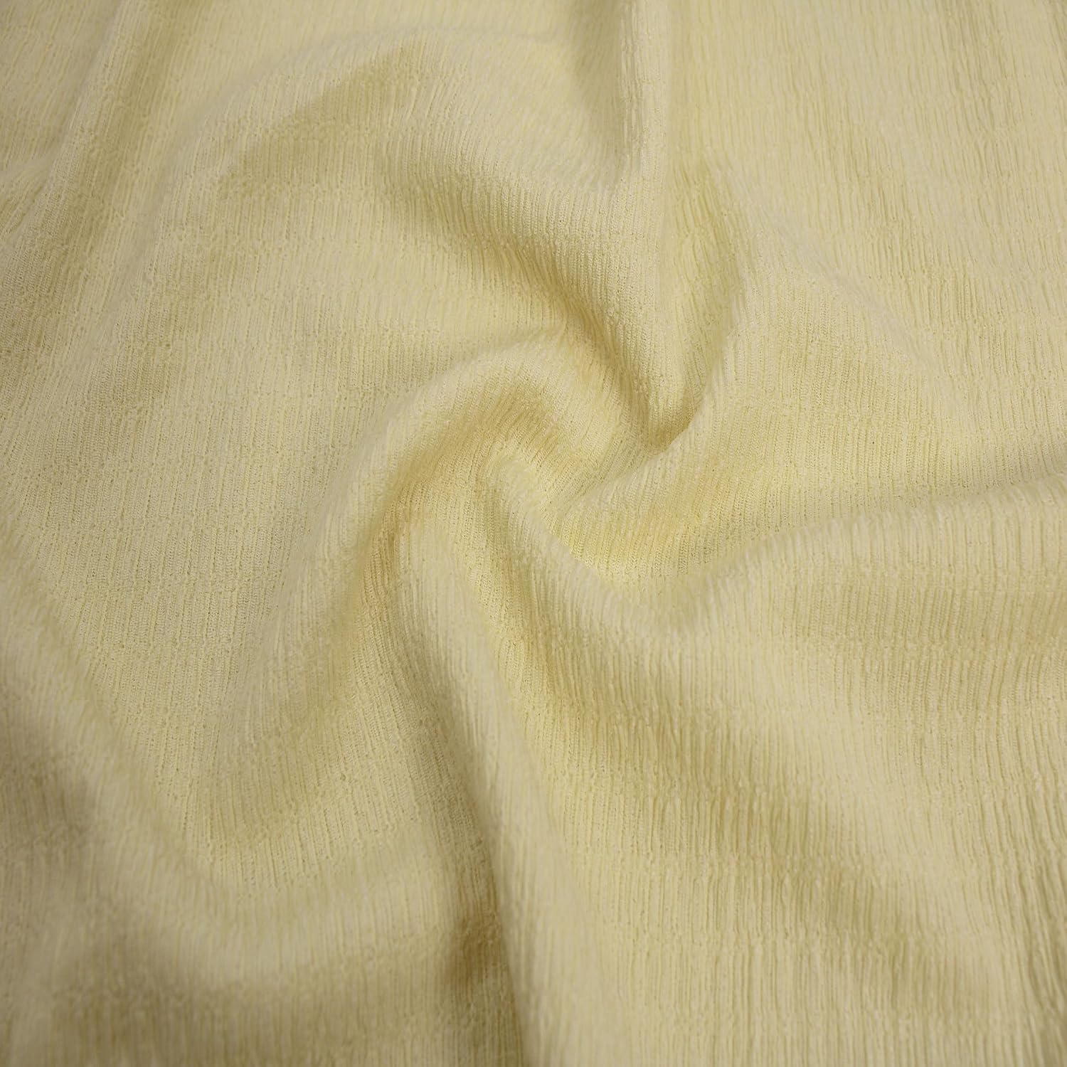63" Wide Poly Spandex Jacquard Fabric by the Yard - 2-Way Stretch, 155 GSM Mediumweight, Breathable – Apparel, Sweaters, Drapes, Upholstery, Home, Crafts & DIY