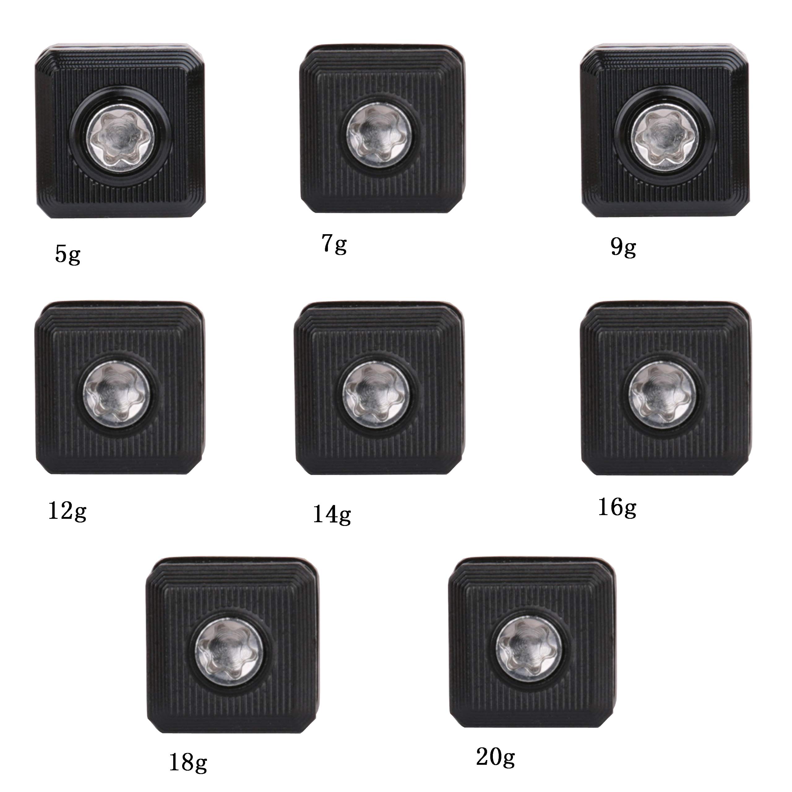 DREE 1pc Golf Weight Screw Compatible Fit for Cobra Darkspeed, Darkspeed LS, Darkspeed X, Darkspeed Max Fairway Wood FW Hybrid UT (1pc 12g), Black