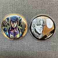 Amazon.co.jp: 北斗の拳 40周年大原画展 メタルアート 缶バッジ