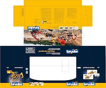 Bruder Toys 02428 JCB 4CX Loader Backhoe : Amazon.com.br