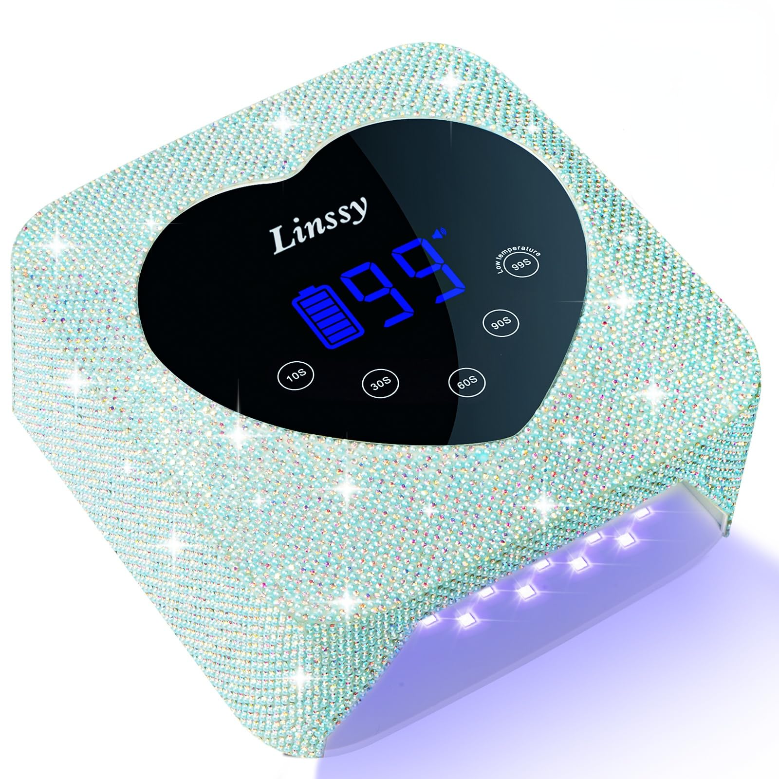 Amazon | 72W コードレス UV LED ネイルランプ ジェルネイル用 ネイル