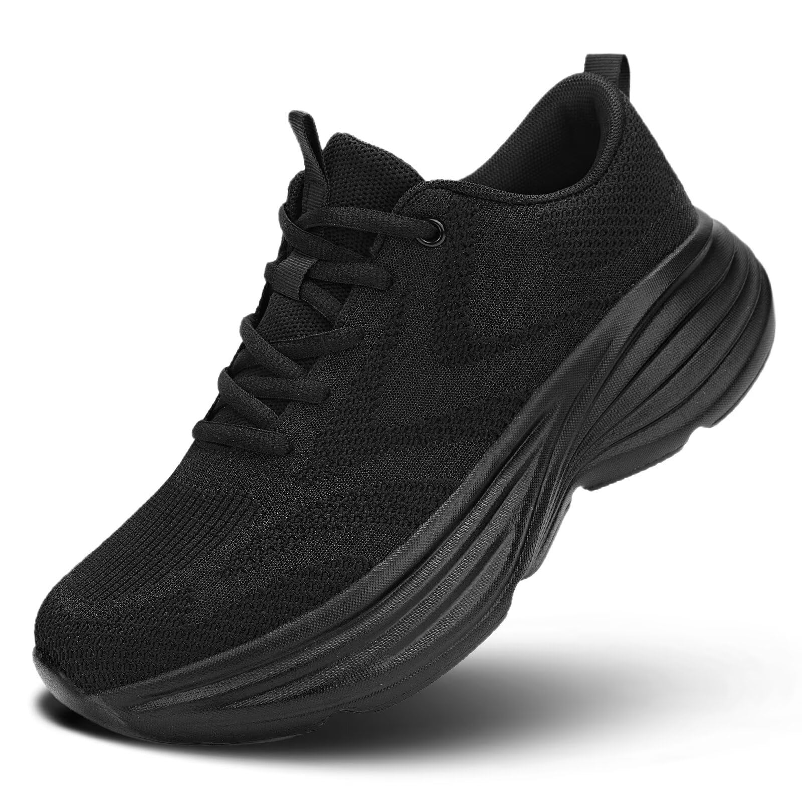 WJA Mens Slip On Walking Shoes Comfortable Running Tennis Breathable Non Slip Athletic Gym Workout Cross Training Fashion
