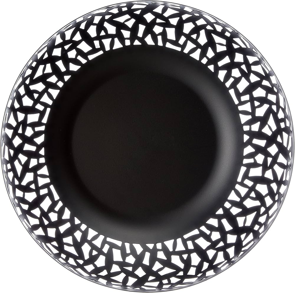 Alessi MSA04/29 B Cactus! Fruit Holder in Steel Coloured with Alessi MSA04/29 B Cactus! Fruit Holder in Steel Coloured with