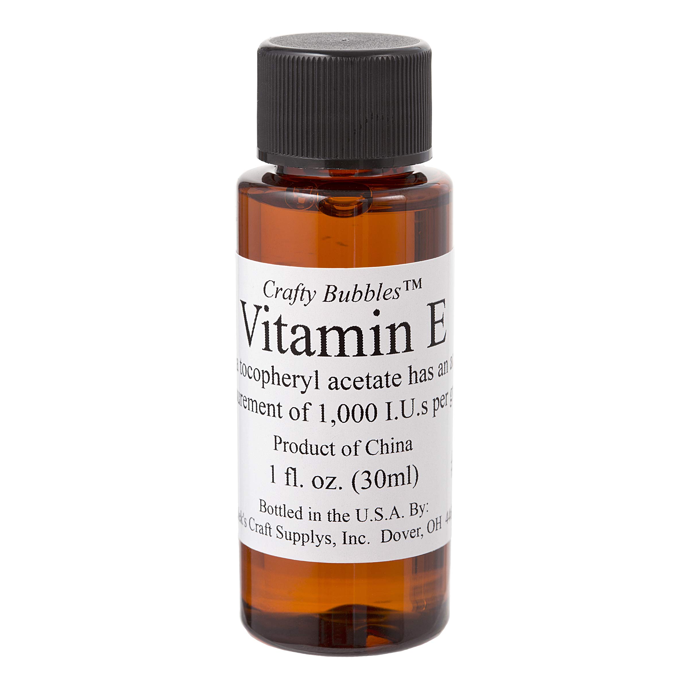 Boleks Crafty Bubbles Vitamin E Oil 1 Oz