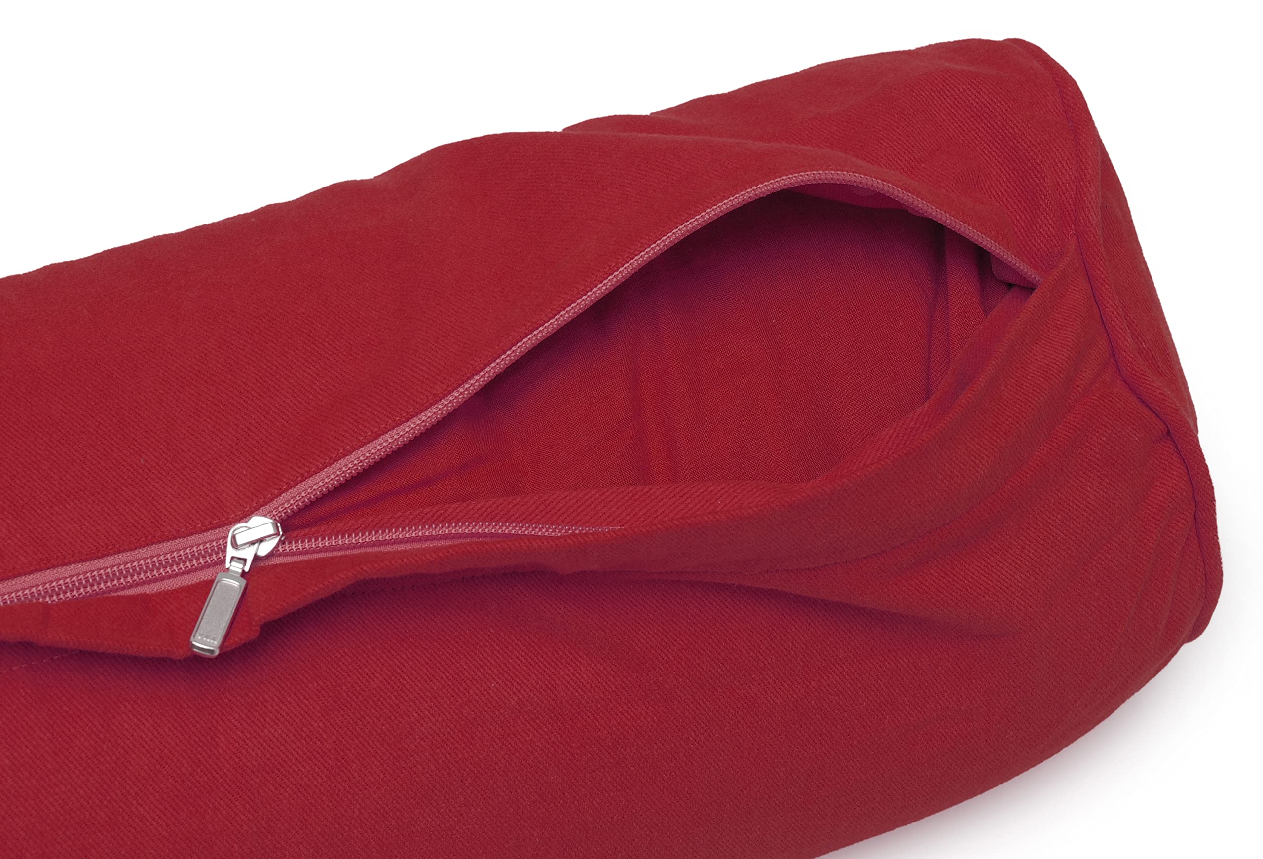 Yogistar Yoga-Bolster Yin - Plus - rund 68 x 25 x 25 cm, Graphit