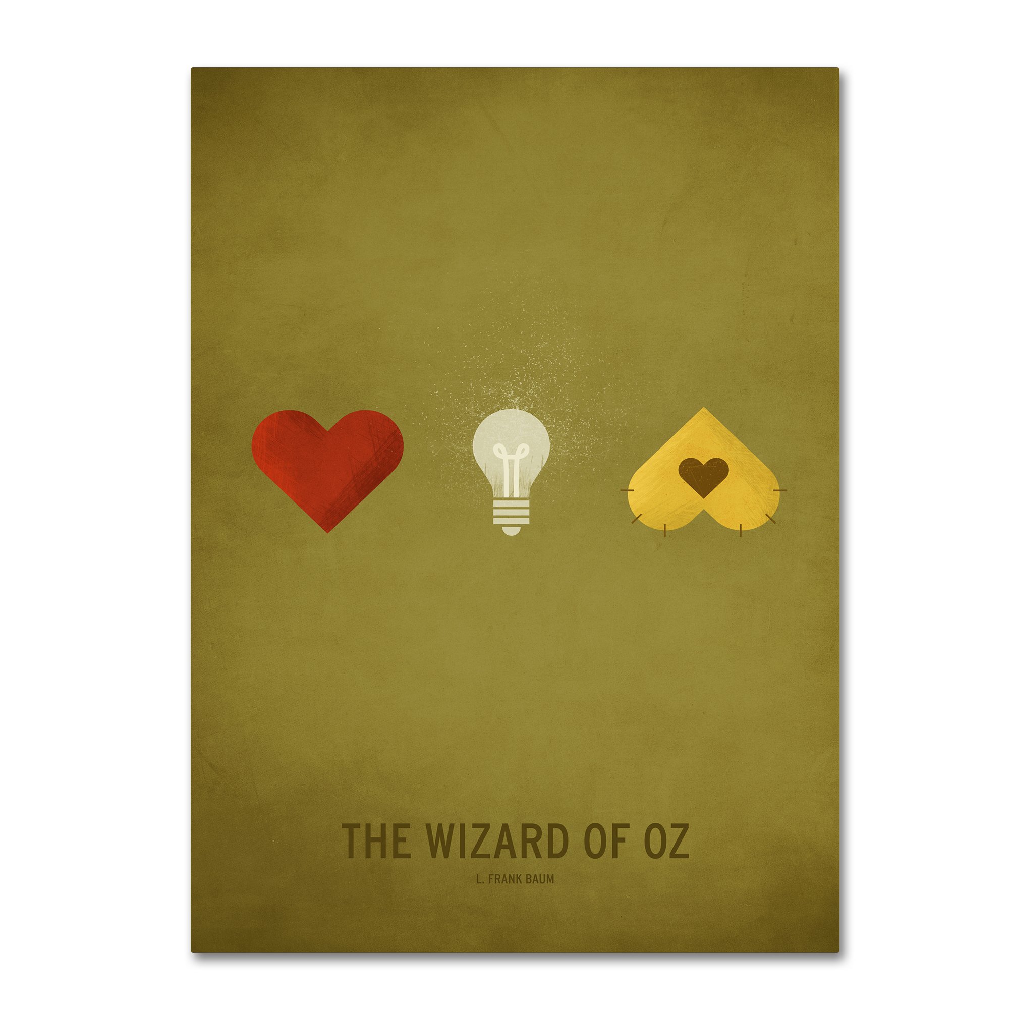 Oz Kid by Christian Jackson, 14x19-Inch Canvas Wall Art