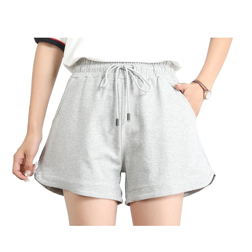 Amazon | RAKUKOU レディース ショートパンツ 綿 スポーツ