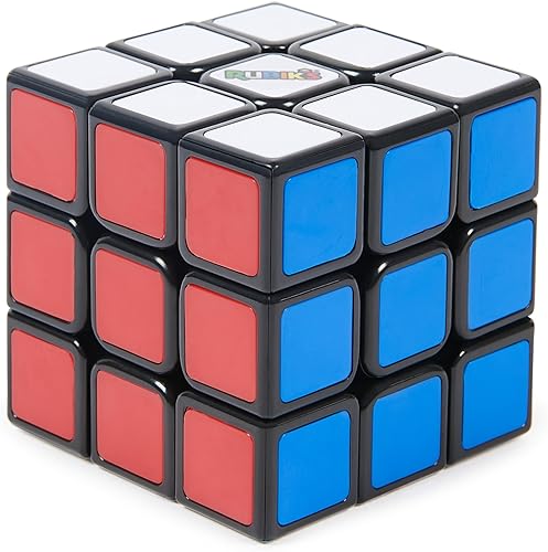 Miniatura 9 de Rubik's Cubo, cubo entrenador, aprende a resolver cubo de 3 x 3 con calcomanías, guía y videos, rompecabezas clásico a juego de colores, teaser