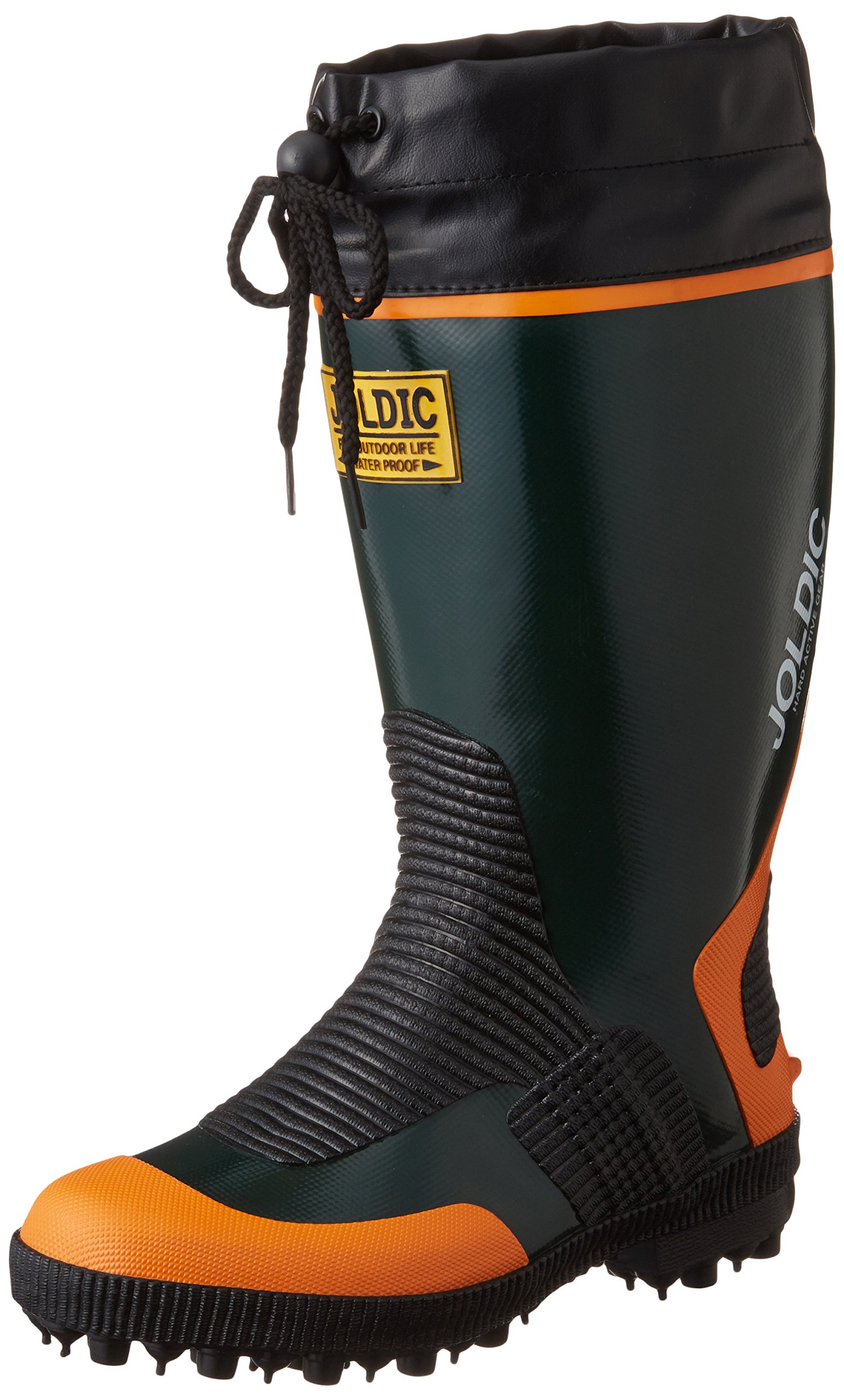 Amazon | [福山ゴム] 作業靴 スパイクジョイ2 ダークグリーン S/M/L