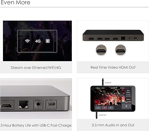 Miniatura 7 de YoloLiv YoloBox Estudio de transmisión en vivo portátil