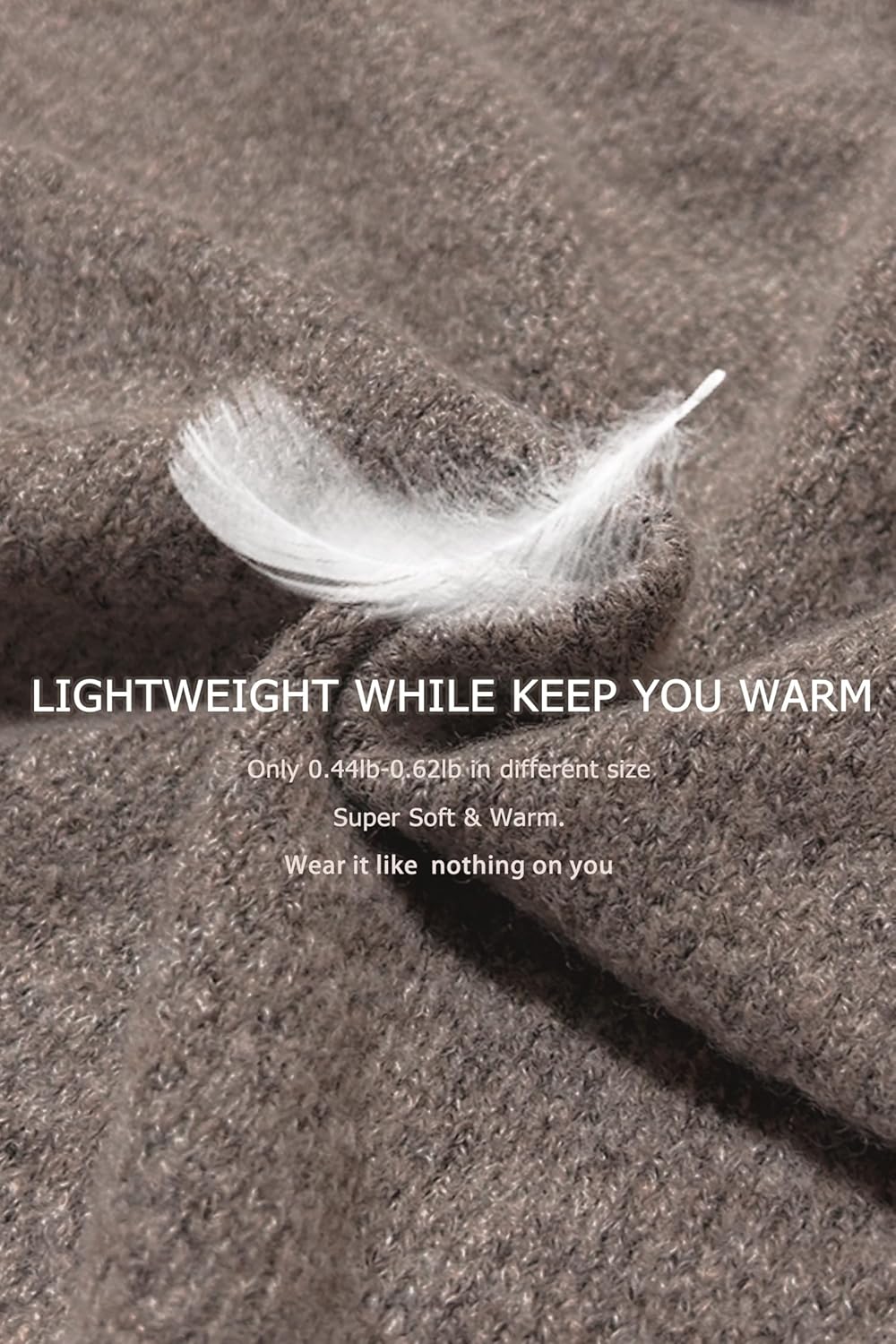 Jumppmile Women's Crop Sweater Turtleneck Long Sleeve Lightweight Fleece Cropped Pullover Sweater Top - Image 3