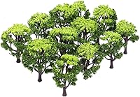 Vista 1 de WINOMO 12Pcs Building Model Trees, Miniature Trees, Train Railroad Scenery Architecture Trees for DIY Crafts Building Model Scenery Landscape