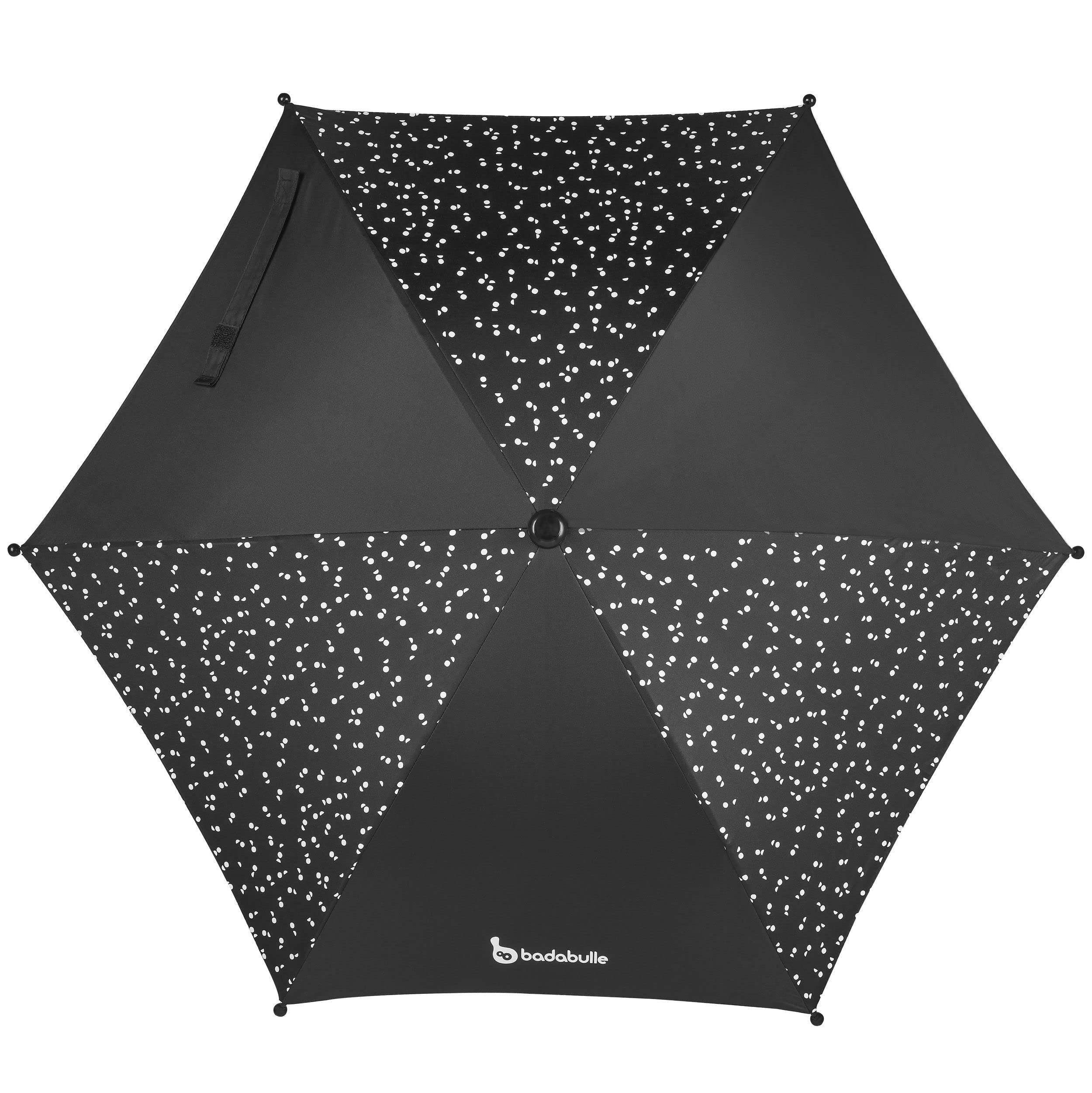 Badabulle, Ombrellino, Parasole Universale, Nero