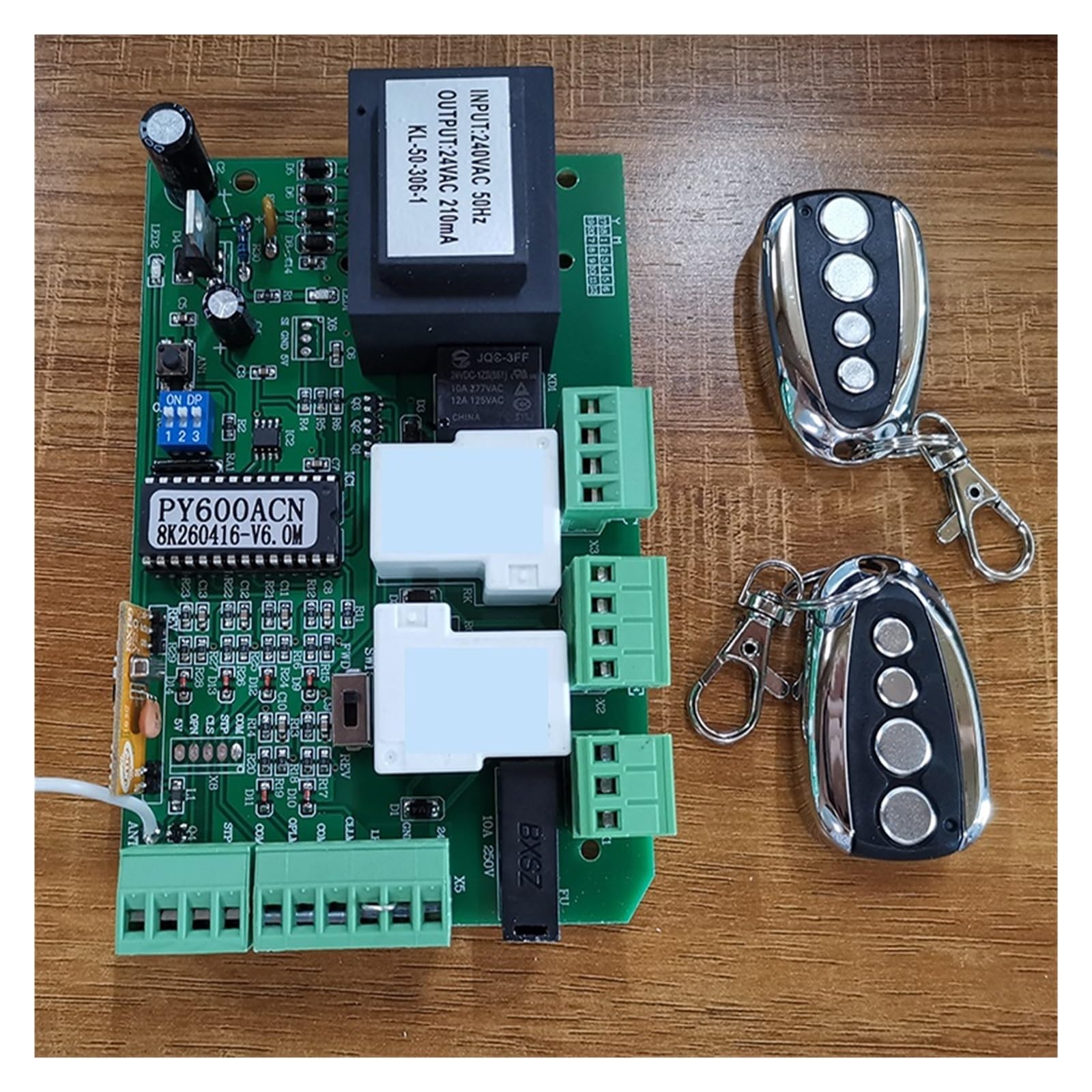 Apriporta del garage, Scheda elettronica del circuito del controller del circuito stampato della scheda di controllo del motore a corrente alternata for l'apri del cancello scorrevole,Apricancello au