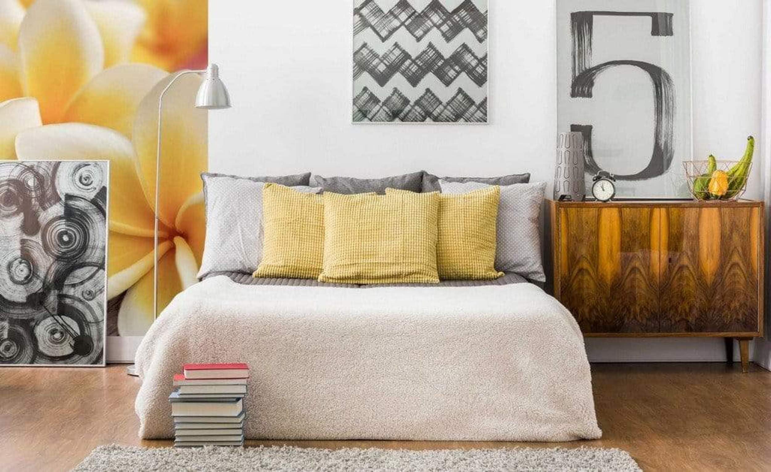 Fototapeta z włókniny PLUMERIA 150 x 250 cm | tapeta flizelinowa - tapeta ścienna do salonu, sypialni, biura, korytarza | jakość premium – Made in EU – łącznie z klejem do tapet